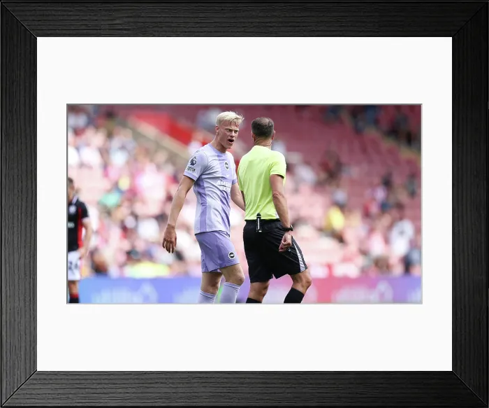 Framed Print : Southampton v Brighton and Hove Albion Pre Season Friendly 02AUG25 Framed Print : Southampton v Brighton and Hove Albion Pre Season Friendly 02AUG25