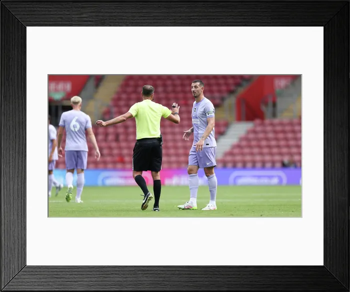 Framed Print : Southampton v Brighton and Hove Albion Pre Season Friendly 02AUG25 Framed Print : Southampton v Brighton and Hove Albion Pre Season Friendly 02AUG25