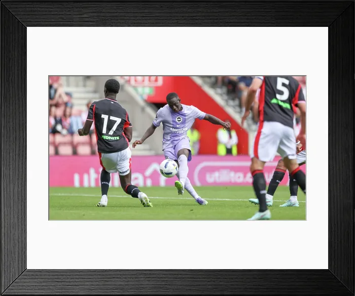 Framed Print : Southampton v Brighton and Hove Albion Pre Season Friendly 02AUG25 Framed Print : Southampton v Brighton and Hove Albion Pre Season Friendly 02AUG25