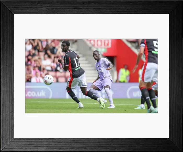 Framed Print : Southampton v Brighton and Hove Albion Pre Season Friendly 02AUG25 Framed Print : Southampton v Brighton and Hove Albion Pre Season Friendly 02AUG25
