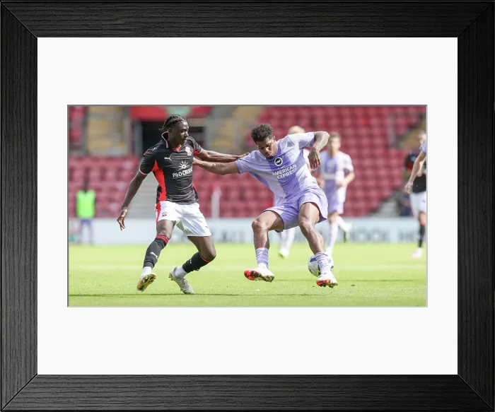 Framed Print : Southampton v Brighton and Hove Albion Pre Season Friendly 02AUG25 Framed Print : Southampton v Brighton and Hove Albion Pre Season Friendly 02AUG25