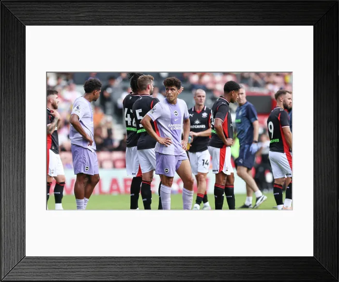 Framed Print : Southampton v Brighton and Hove Albion Pre Season Friendly 02AUG25 Framed Print : Southampton v Brighton and Hove Albion Pre Season Friendly 02AUG25