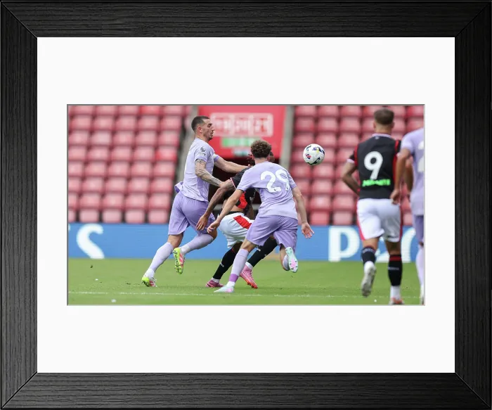 Framed Print : Southampton v Brighton and Hove Albion Pre Season Friendly 02AUG25 Framed Print : Southampton v Brighton and Hove Albion Pre Season Friendly 02AUG25