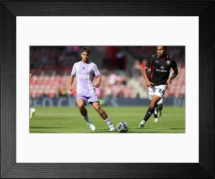 Framed Print : Southampton v Brighton and Hove Albion Pre Season Friendly 02AUG25 Framed Print : Southampton v Brighton and Hove Albion Pre Season Friendly 02AUG25