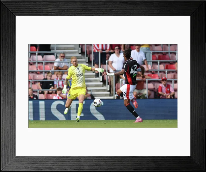 Framed Print : Southampton v Brighton and Hove Albion Pre Season Friendly 02AUG25 Framed Print : Southampton v Brighton and Hove Albion Pre Season Friendly 02AUG25