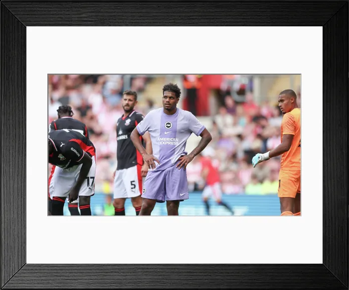 Framed Print : Southampton v Brighton and Hove Albion Pre Season Friendly 02AUG25 Framed Print : Southampton v Brighton and Hove Albion Pre Season Friendly 02AUG25