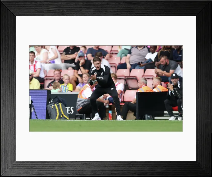 Framed Print : Southampton v Brighton and Hove Albion Pre Season Friendly 02AUG25 Framed Print : Southampton v Brighton and Hove Albion Pre Season Friendly 02AUG25