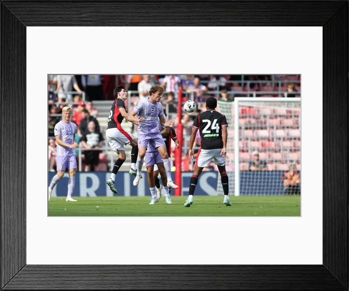 Framed Print : Southampton v Brighton and Hove Albion Pre Season Friendly 02AUG25