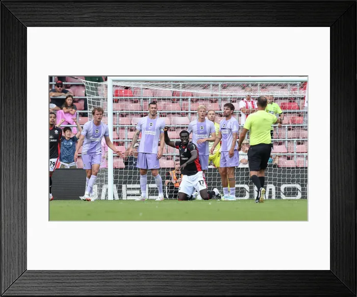 Framed Print : Southampton v Brighton and Hove Albion Pre Season Friendly 02AUG25 Framed Print : Southampton v Brighton and Hove Albion Pre Season Friendly 02AUG25