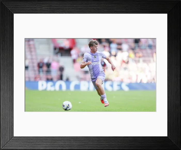 Framed Print : Southampton v Brighton and Hove Albion Pre Season Friendly 02AUG25 Framed Print : Southampton v Brighton and Hove Albion Pre Season Friendly 02AUG25
