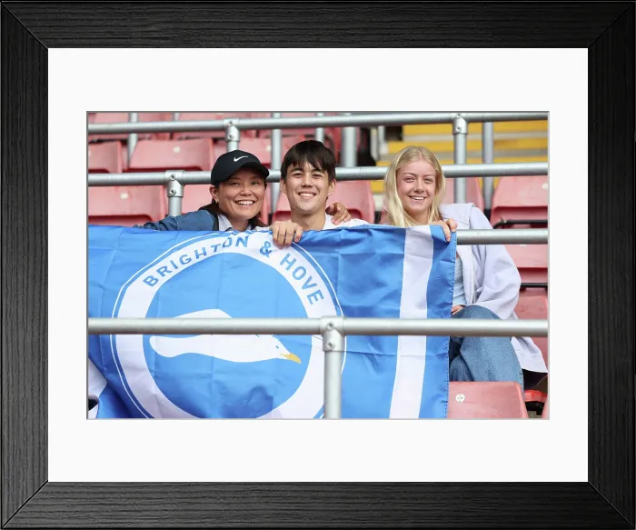 Framed Print : Southampton v Brighton and Hove Albion Pre Season Friendly 02AUG25 Framed Print : Southampton v Brighton and Hove Albion Pre Season Friendly 02AUG25