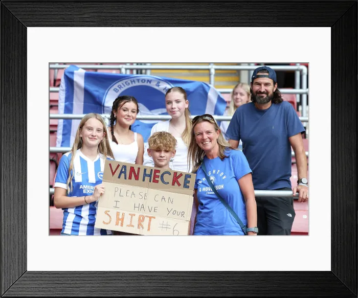 Framed Print : Southampton v Brighton and Hove Albion Pre Season Friendly 02AUG25 Framed Print : Southampton v Brighton and Hove Albion Pre Season Friendly 02AUG25