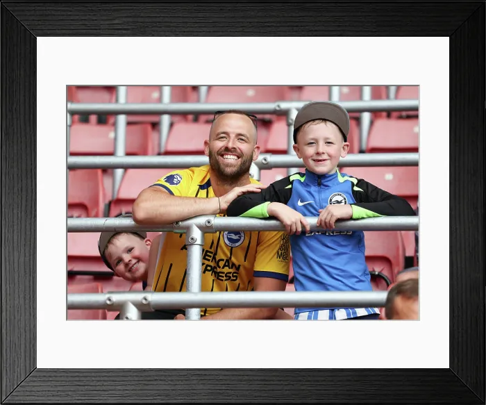 Framed Print : Southampton v Brighton and Hove Albion Pre Season Friendly 02AUG25 Framed Print : Southampton v Brighton and Hove Albion Pre Season Friendly 02AUG25
