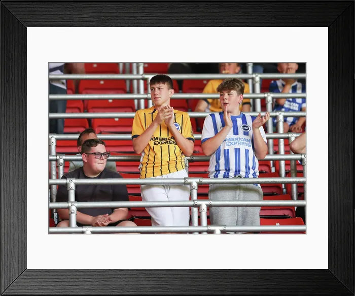 Framed Print : Southampton v Brighton and Hove Albion Pre Season Friendly 02AUG25 Framed Print : Southampton v Brighton and Hove Albion Pre Season Friendly 02AUG25