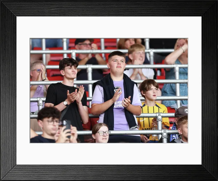 Framed Print : Southampton v Brighton and Hove Albion Pre Season Friendly 02AUG25 Framed Print : Southampton v Brighton and Hove Albion Pre Season Friendly 02AUG25