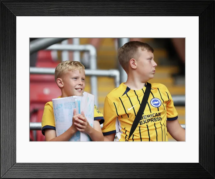 Framed Print : Southampton v Brighton and Hove Albion Pre Season Friendly 02AUG25 Framed Print : Southampton v Brighton and Hove Albion Pre Season Friendly 02AUG25