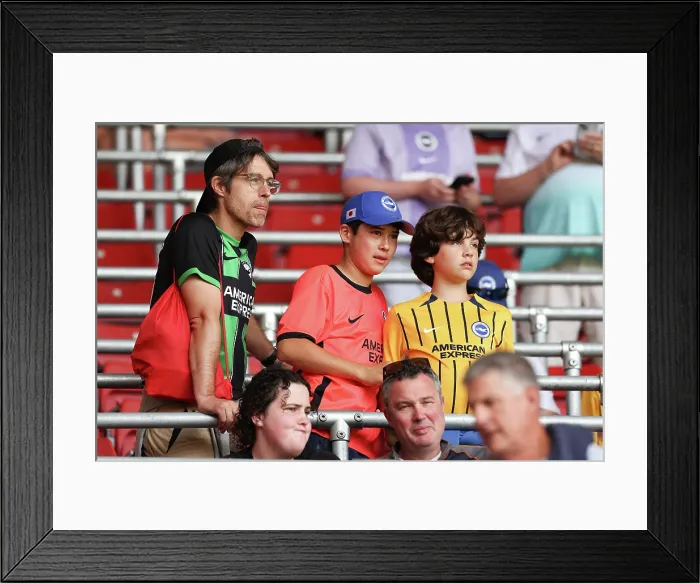 Framed Print : Southampton v Brighton and Hove Albion Pre Season Friendly 02AUG25 Framed Print : Southampton v Brighton and Hove Albion Pre Season Friendly 02AUG25