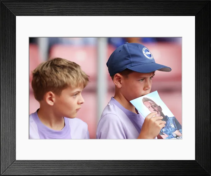 Framed Print : Southampton v Brighton and Hove Albion Pre Season Friendly 02AUG25 Framed Print : Southampton v Brighton and Hove Albion Pre Season Friendly 02AUG25
