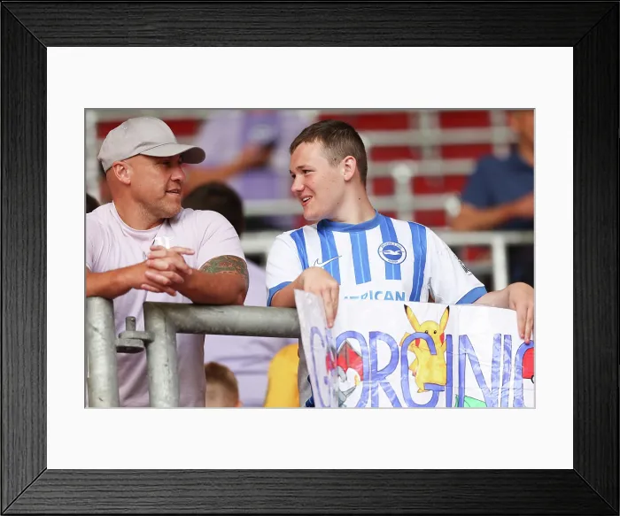 Framed Print : Southampton v Brighton and Hove Albion Pre Season Friendly 02AUG25 Framed Print : Southampton v Brighton and Hove Albion Pre Season Friendly 02AUG25