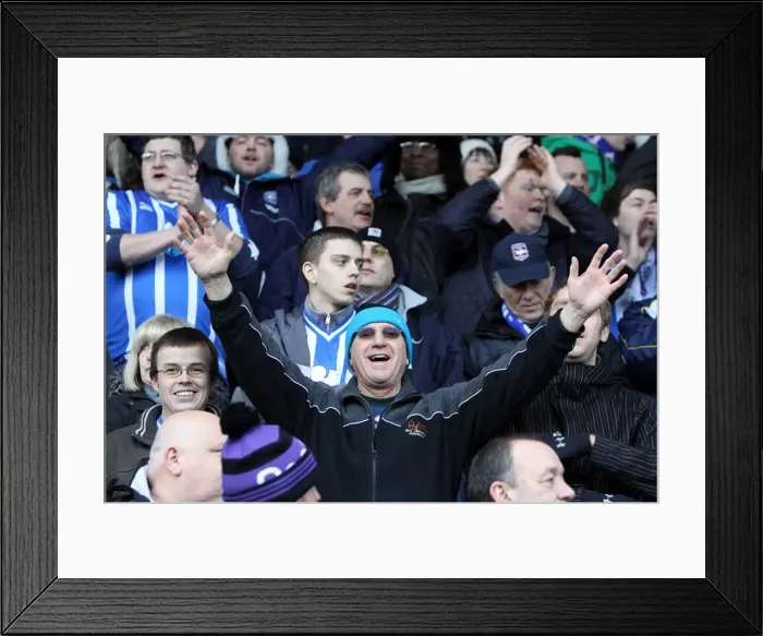 Framed Print : Brighton & Hove Albion Fans Passionate Support at AFC Bournemouth, January 2011 (Withdean Era) Framed Print : Brighton & Hove Albion Fans Passionate Support at AFC Bournemouth, January 2011 (Withdean Era)