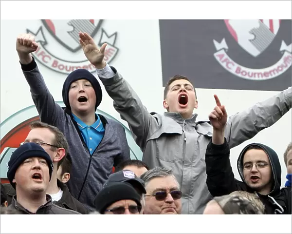 Brighton & Hove Albion FC: Passionate Support at AFC Bournemouth (January 2011)