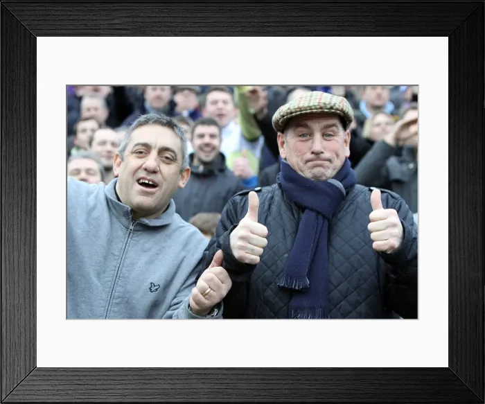 Framed Print : Brighton & Hove Albion Fans Passionate Display at AFC Bournemouth, January 2011 Framed Print : Brighton & Hove Albion Fans Passionate Display at AFC Bournemouth, January 2011
