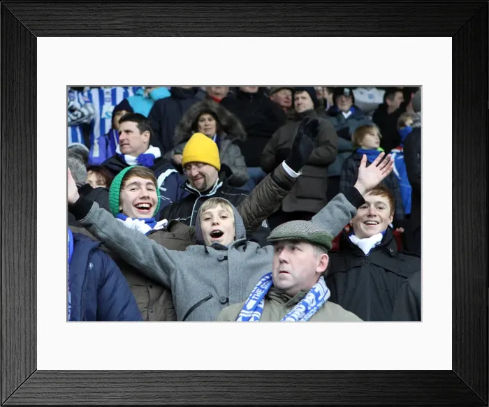 Framed Print : Brighton & Hove Albion at Watford (F.A. Cup) - Season 2010-11: Away Game Framed Print : Brighton & Hove Albion at Watford (F.A. Cup) - Season 2010-11: Away Game