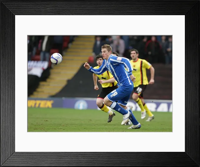 Framed Print : Brighton & Hove Albion at Watford (F.A. Cup) - Season 2010-11: Away Game Framed Print : Brighton & Hove Albion at Watford (F.A. Cup) - Season 2010-11: Away Game