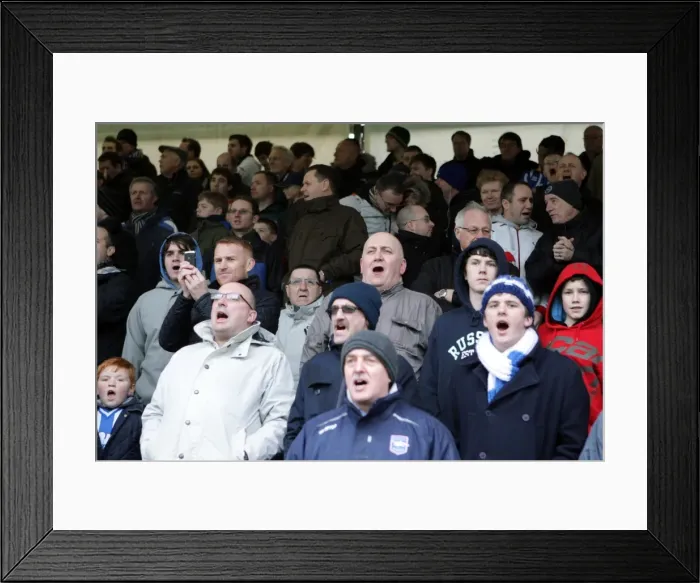 Framed Print : Brighton & Hove Albion Away at Bristol Rovers: 2010-11 Season