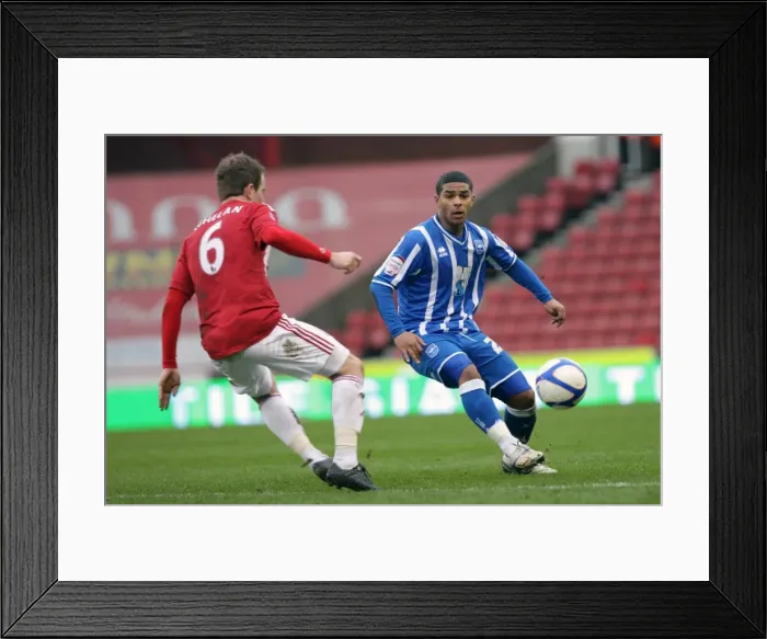 Framed Print : Brighton & Hove Albion vs Stoke City (FA Cup) - 2010-11 Away Game