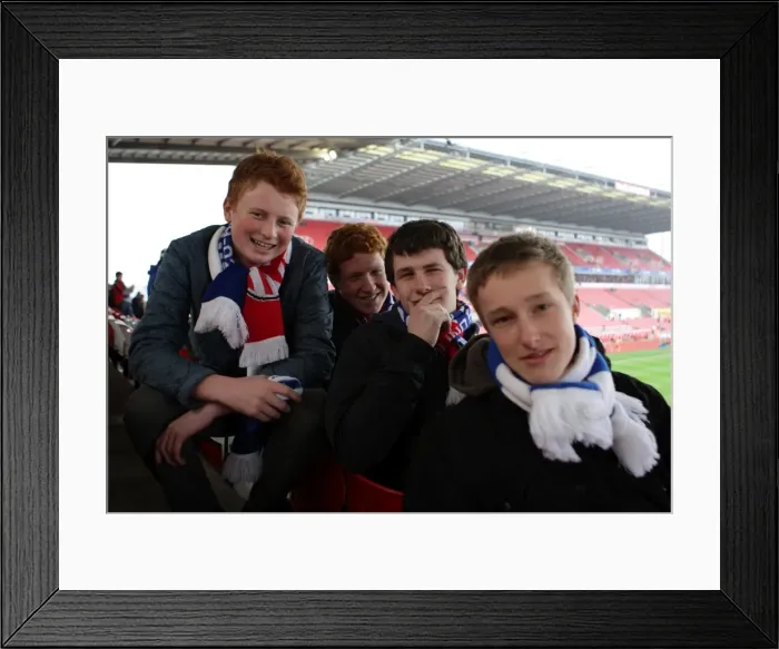 Framed Print : Brighton & Hove Albion vs Stoke City (FA Cup) - Away Game (2010-11 Season) Framed Print : Brighton & Hove Albion vs Stoke City (FA Cup) - Away Game (2010-11 Season)