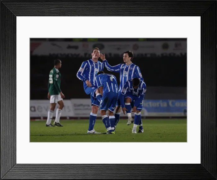 Framed Print : Brighton & Hove Albion 2010-11: Home Matches vs. Plymouth Argyle Framed Print : Brighton & Hove Albion 2010-11: Home Matches vs. Plymouth Argyle