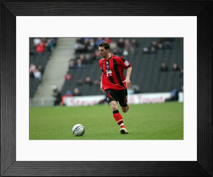 Framed Print : Brighton & Hove Albion 2010-11 Away: MK Dons - A Past Season Game Framed Print : Brighton & Hove Albion 2010-11 Away: MK Dons - A Past Season Game