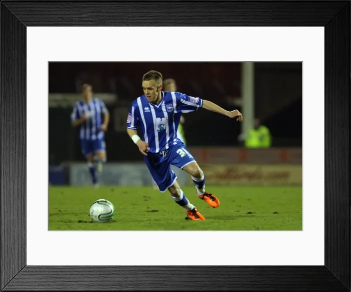 Framed Print : Brighton And Hove Albion Past Seasons: Season 2010-11: Season 2010-11 Away Games: Yeovil Town