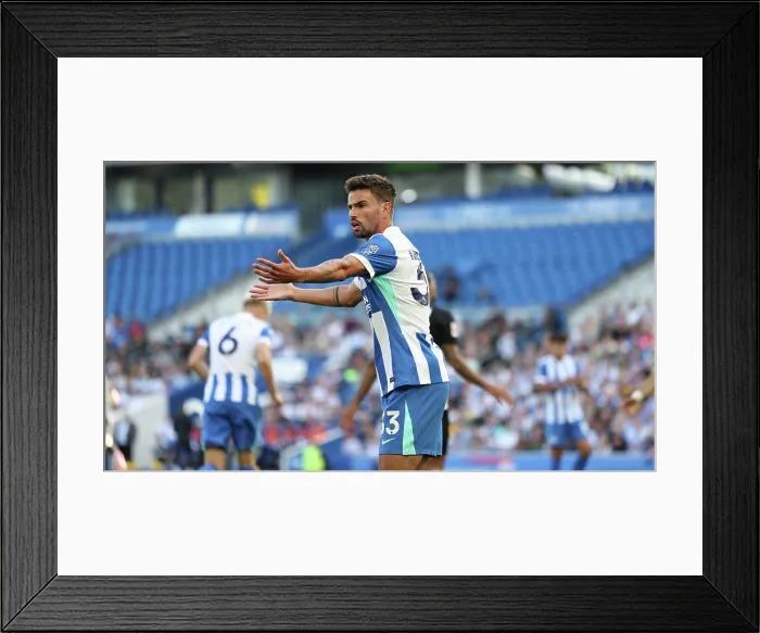 Framed Print : Brighton and Hove Albion v Wolfsburg Pre-Season Friendly 09AUG25 Framed Print : Brighton and Hove Albion v Wolfsburg Pre-Season Friendly 09AUG25