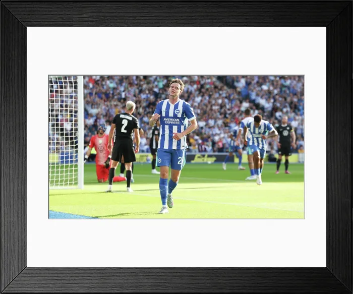 Framed Print : Brighton and Hove Albion v Wolfsburg Pre-Season Friendly 09AUG25 Framed Print : Brighton and Hove Albion v Wolfsburg Pre-Season Friendly 09AUG25