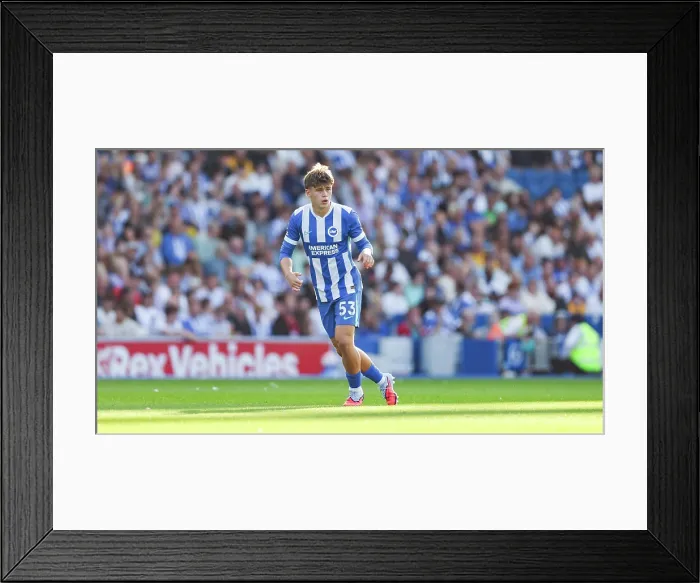 Framed Print : Brighton and Hove Albion v Wolfsburg Pre-Season Friendly 09AUG25 Framed Print : Brighton and Hove Albion v Wolfsburg Pre-Season Friendly 09AUG25