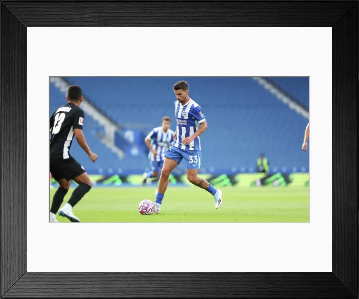 Framed Print : Brighton and Hove Albion v Wolfsburg Pre-Season Friendly 09AUG25 Framed Print : Brighton and Hove Albion v Wolfsburg Pre-Season Friendly 09AUG25