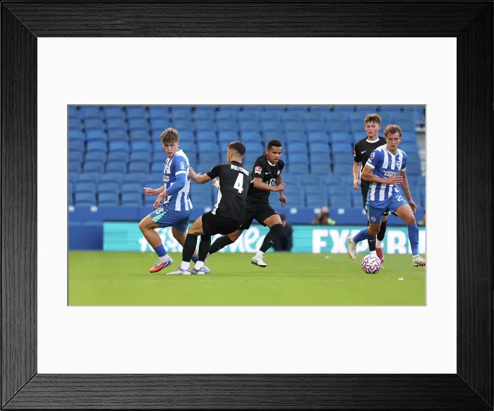 Framed Print : Brighton and Hove Albion v Wolfsburg Pre-Season Friendly 09AUG25 Framed Print : Brighton and Hove Albion v Wolfsburg Pre-Season Friendly 09AUG25
