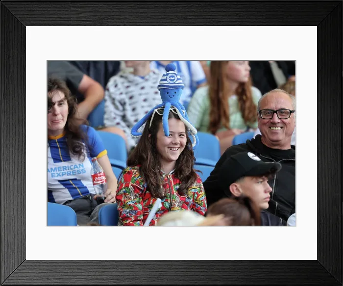 Framed Print : Brighton and Hove Albion v Wolfsburg Pre-Season Friendly 09AUG25 Framed Print : Brighton and Hove Albion v Wolfsburg Pre-Season Friendly 09AUG25