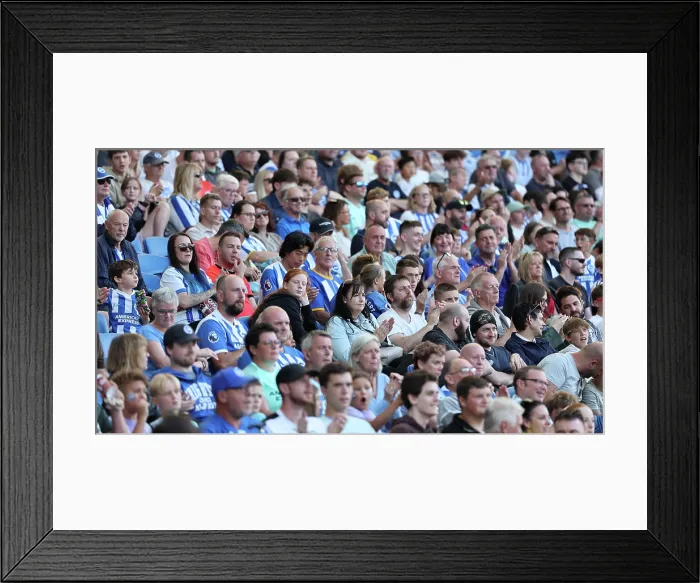 Framed Print : Brighton and Hove Albion v Wolfsburg Pre-Season Friendly 09AUG25 Framed Print : Brighton and Hove Albion v Wolfsburg Pre-Season Friendly 09AUG25