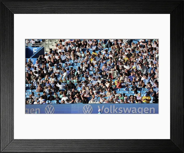 Framed Print : Brighton and Hove Albion v Wolfsburg Pre-Season Friendly 09AUG25