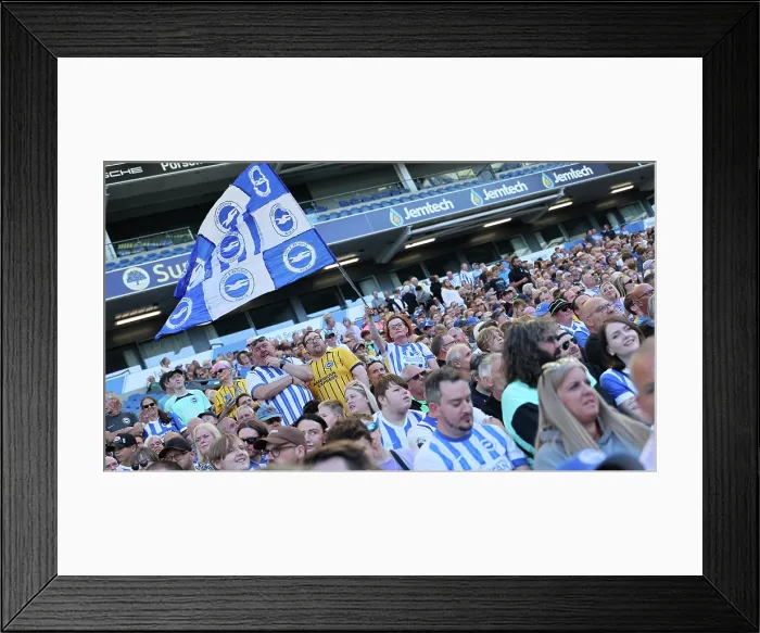 Framed Print : Brighton and Hove Albion v Wolfsburg Pre-Season Friendly 09AUG25 Framed Print : Brighton and Hove Albion v Wolfsburg Pre-Season Friendly 09AUG25