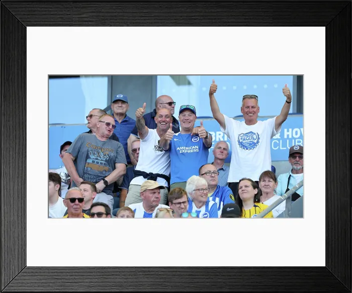 Framed Print : Brighton and Hove Albion v Wolfsburg Pre-Season Friendly 09AUG25 Framed Print : Brighton and Hove Albion v Wolfsburg Pre-Season Friendly 09AUG25