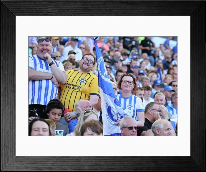 Framed Print : Brighton and Hove Albion v Wolfsburg Pre-Season Friendly 09AUG25 Framed Print : Brighton and Hove Albion v Wolfsburg Pre-Season Friendly 09AUG25