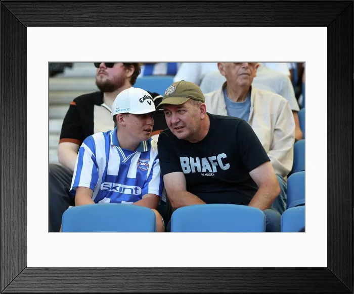 Framed Print : Brighton and Hove Albion v Wolfsburg Pre-Season Friendly 09AUG25 Framed Print : Brighton and Hove Albion v Wolfsburg Pre-Season Friendly 09AUG25