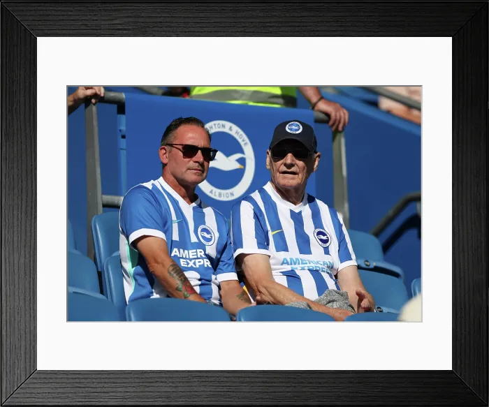 Framed Print : Brighton and Hove Albion v Wolfsburg Pre-Season Friendly 09AUG25 Framed Print : Brighton and Hove Albion v Wolfsburg Pre-Season Friendly 09AUG25
