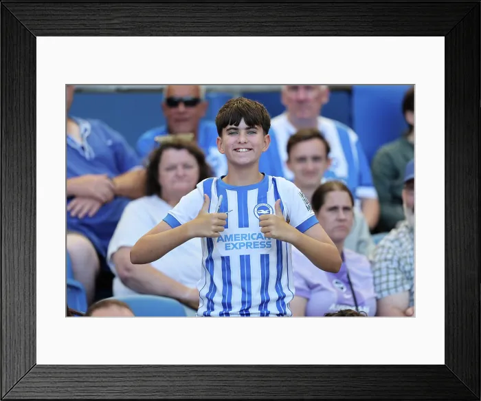 Framed Print : Brighton and Hove Albion v Wolfsburg Pre-Season Friendly 09AUG25 Framed Print : Brighton and Hove Albion v Wolfsburg Pre-Season Friendly 09AUG25