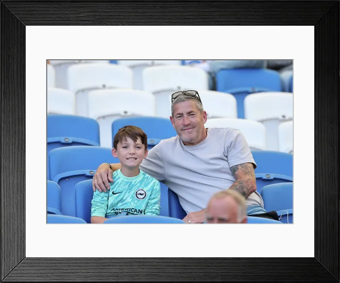 Framed Print : Brighton and Hove Albion v Wolfsburg Pre-Season Friendly 09AUG25 Framed Print : Brighton and Hove Albion v Wolfsburg Pre-Season Friendly 09AUG25