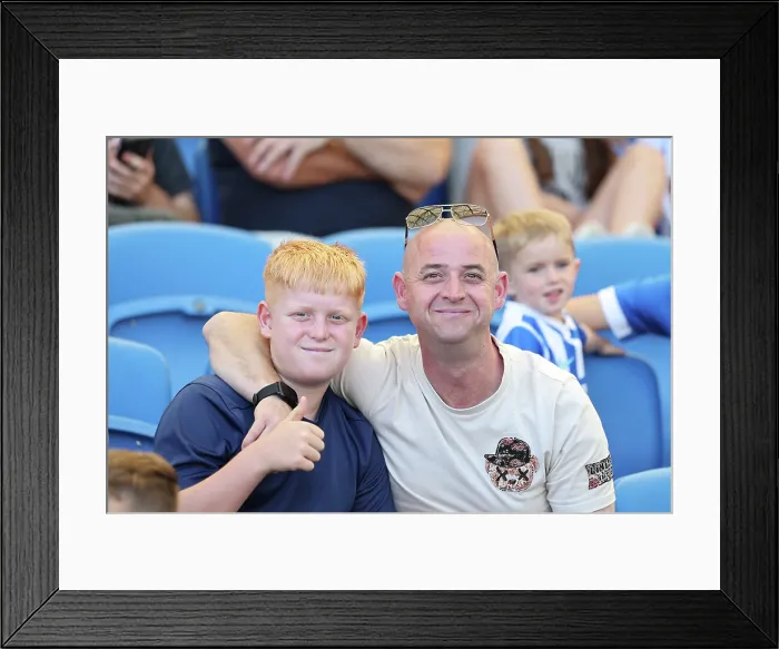 Framed Print : Brighton and Hove Albion v Wolfsburg Pre-Season Friendly 09AUG25 Framed Print : Brighton and Hove Albion v Wolfsburg Pre-Season Friendly 09AUG25